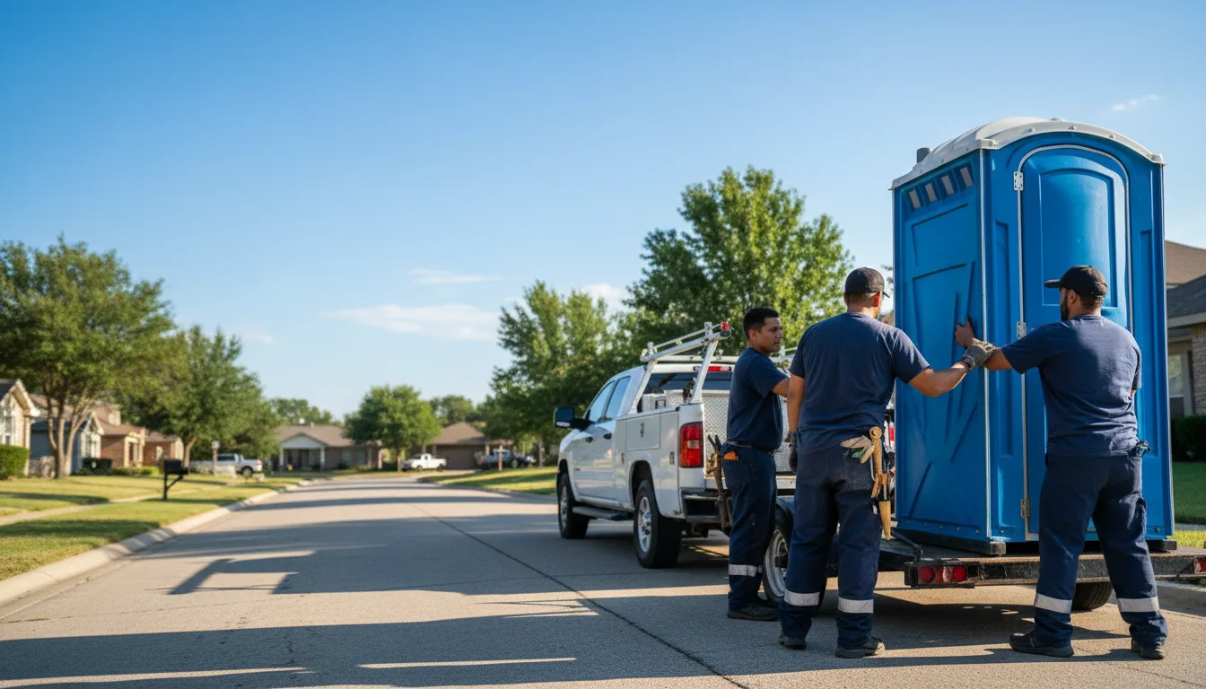 Portable Toilet Rental in Crowville, LA near me